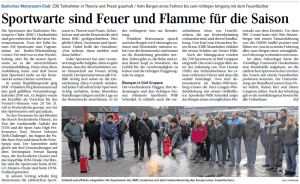 20160121 HTZ Schulung Sportwarte