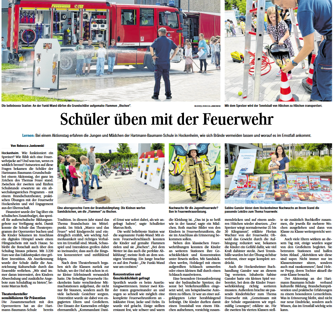 20250605 HTZ SchülerübenmitderFeuerwehr
